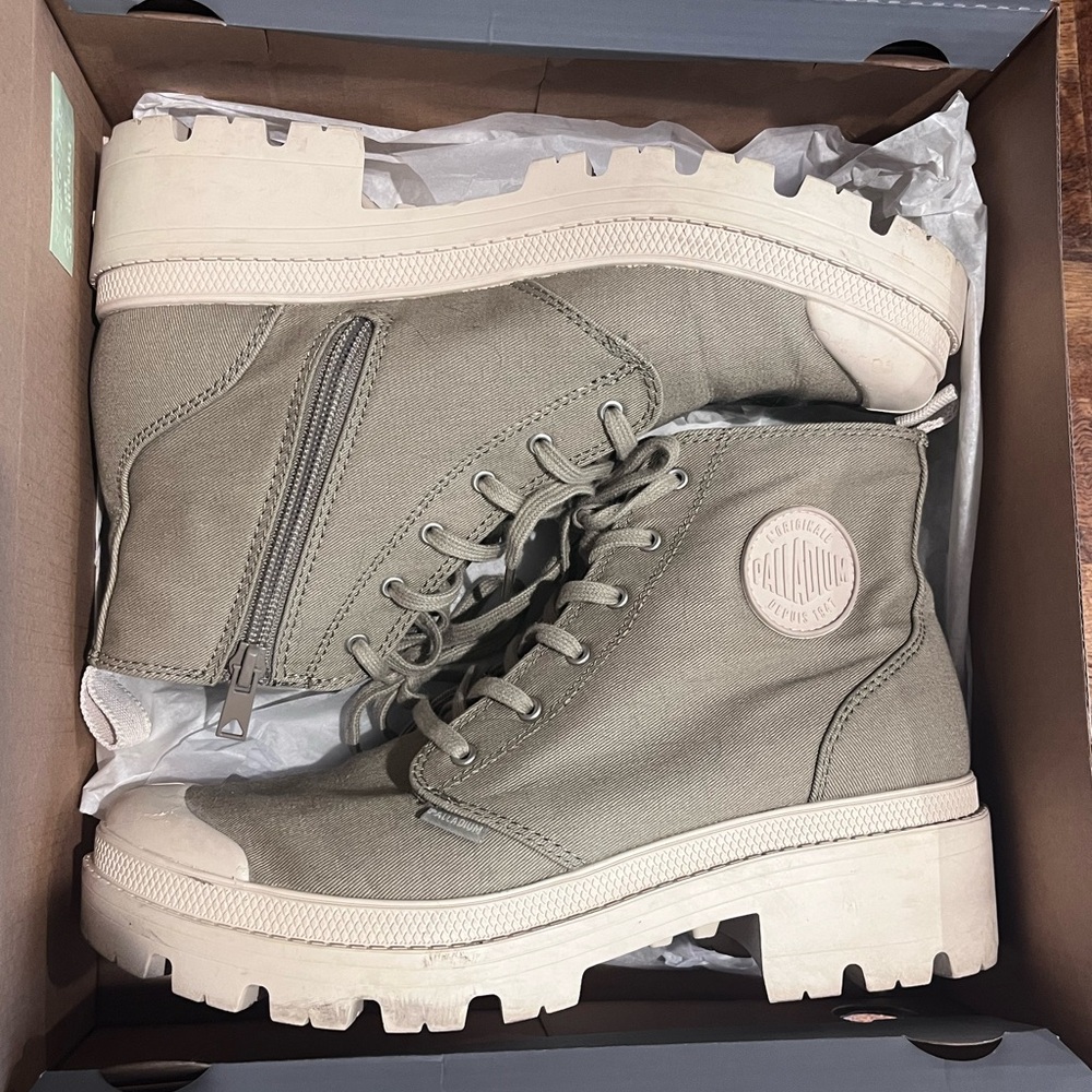 Palladium  PALLABASE TWILL High-Top Boots